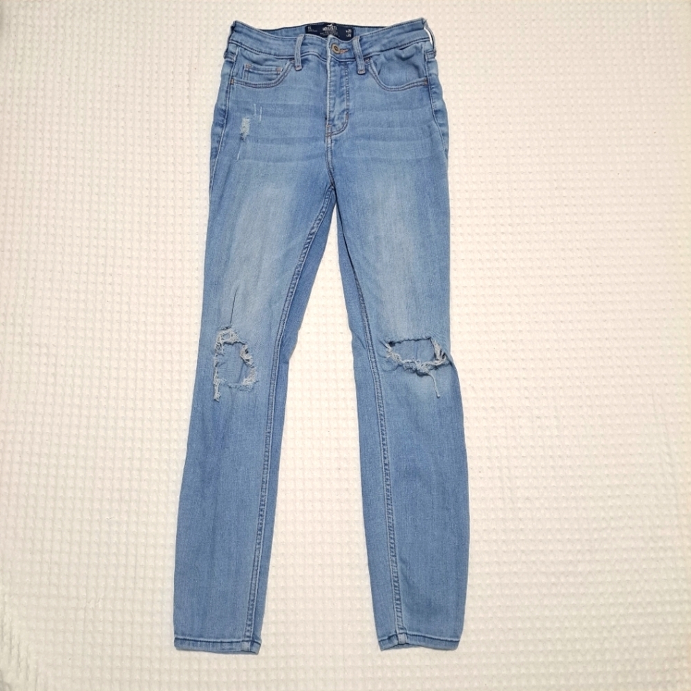 High- Rise Súper Skinny Hollister Jeans